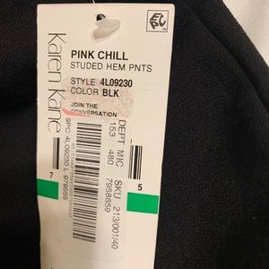 Women’s Large Studed Hem pants